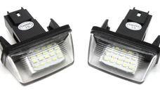 Set 2 Lampi Led pentru Numar CITROEN