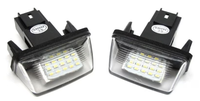 Set 2 Lampi Led pentru Numar CITROEN - 1