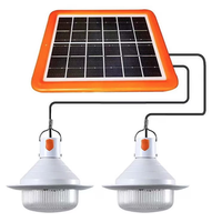 Set 2 lampi solare tip BEC pentru curte terasa camping Solar Charged UFO - 1