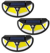 Set 3 x Lampa solara SH -122 LED COB cu senzor de miscare si lumina 3 moduri ILUMINARE - 1