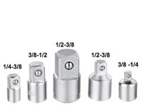 Set 5 Adaptoare CROMATE 1/2 1/4 3/4 3/8 - 1