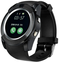 Smartwatch V8 HandsFree Bluetooth 3.0 Micro SIM Android Camera 1.3MP Negru - 1