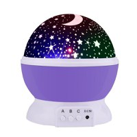 Star Master MOV GLOB 360 Lampa de Veghe cu Proiector Rotativ Stele - 1