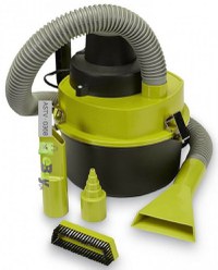 UB Aspirator Auto 12v Rotund Turbo Verde pentru Murdarie Umeda si Uscata - 1