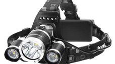 UB Lanterna de CAP TRIPLA 3 LED Cree-XML T6