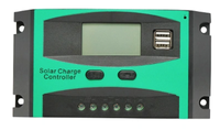 UB Regulator-controler solar PWM 20A 12V/24V 2 X USB - 1