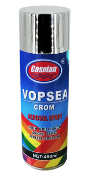 UB Spray CASPIAN Chrome reparatii rapide pentru lemn / metal 400 ml - 1