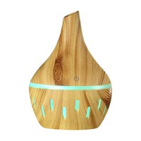 Umidificator de Aer 130ml LED LIGHT WOOD HUS 02-4 Difuzor - 1