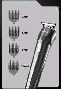 Aparat de ras ENCHEN Beardo, Uscat, 4 accesorii, 6000 rpm, 800 mAh - 5