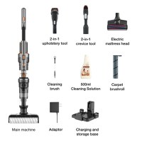 Aspirator vertical fara fir cu spalare JIMMY HW10 Pro Cordless 3-in-1 vacuum&washer, putere 400W, 18000Pa, autonomie 80 min - 3