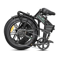 Bicicleta electrica pliabila Ulzomo Dunes 20 E-bike, 750W, 48V 16Ah, autonomie 120km, viteza maxima 40km/h, Black, 20'' - 4