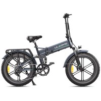 Bicicleta electrica pliabila Ulzomo Dunes 20 E-bike, 750W, 48V 16Ah, autonomie 120km, viteza maxima 40km/h, Gray, 20'' - 1