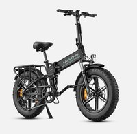 Bicicleta electrica pliabila Ulzomo Dunes 20 E-bike, Black, 750W, autonomie 120km, viteza maxima 40km/h, 20'', cu frane mecanice - 4