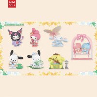 Cutie cu figurina surpriza MINISO, seria Sanrio Rhyme Flower Collection Blind Box, Mai multe modele - 2