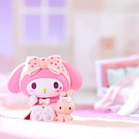 Figurina surpriza MINISO, seria Sanrio Characters Pajamas Sweetheart Blind Box Figure Model - 13