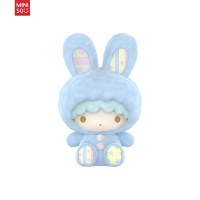 Figurina surpriza MINISO, seria Sanrio Characters Rabbit Series Flock Blind Box Figure Model - 2