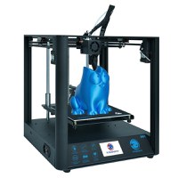 Imprimanta 3D TRONXY D01, lumini LED, extruder titan, structura Core XY - 1