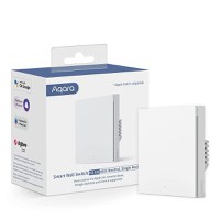 Intrerupator inteligent Aqara Smart Wall Switch H1 (With Neutral – cu Nul, Single rocker) - 1