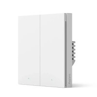 Intrerupator inteligent ingropat AQARA Smart Wall Switch H1 EU, fara nul, 2 butoane H1 (No Neutral, Double Rocker) - 3