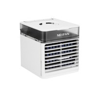 Mini Racitor aer portabil Nexfan Air Cooler cu functii racire, umidificare si purificare aer Alb - 3