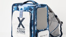 Rucsac pentru transport pisici PetKit Breezy X Zone, Pliabil, Blue