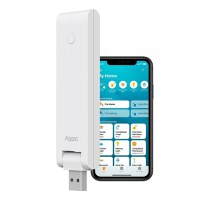 Senzor multifunctional Smart Gateway Wireless AQARA Hub E1 compatibil cu Apple HomeKit si Google Assistant - 1