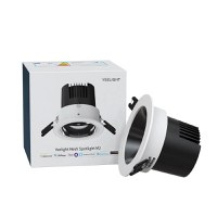 Spot Smart LED Yeelight Mesh Spotlight M2, Dimabil, 350 lm, 2700-6500K, 5W, Control vocal, WiFi, Alb - 1