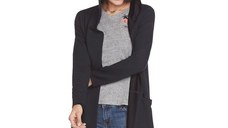 Long Sleeve Hooded Open Jacket