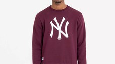 MLB YANKEES CREW NECK MRNWHI