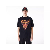 NBA FLAME GRAPHIC OS TEE - 1