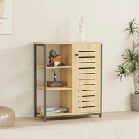 Biblioteca Benny consola culoare stejar 72 cm - 1