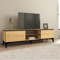 Comoda tv Dolores culoare oak 180 cm - 1