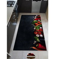 Covor de bucatarie Otto wook,negru 150 cm - 1