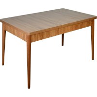 Masa bucaterie Brigitte,culoare nuc, 120 cm - 1