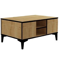 Masuta cafea Susana living culoare nuc deschis 90 cm - 1