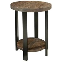 Masuta de cafea lemn ,rotund Homs, seria A-620, 47X 47 x 60 cm,30014 - 1