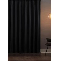 Perdea Blackout opaca negru, 100x260 cm,50029 - 1