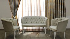 Set canapea Milano Relax Homs textil Bej