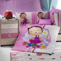 Set lenjerie din bumbac ,pentru bebe,150 cm - 1