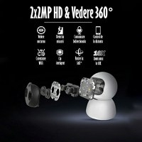 Baby Monitor, FullHD 2MP,Auto Tracking, Vedere Nocturna, Audio-Video,Rotire automata, Rezolutie 1920x1080,Senzor Miscare - 7