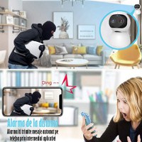 Baby Monitor, FullHD 2MP,Auto Tracking, Vedere Nocturna, Audio-Video,Rotire automata, Rezolutie 1920x1080,Senzor Miscare - 6