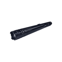 Baston electrosoc si lanterna IdeallStore®, Rowdy X8, metalic, 35 cm, negru, acumulator inclus - 6