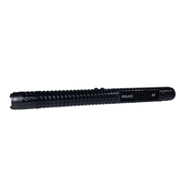 Baston electrosoc si lanterna IdeallStore®, Rowdy X8, metalic, 35 cm, negru, acumulator inclus - 3