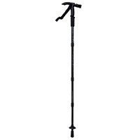 Baston trekking extensibil IdeallStore®, Ol Helper, aluminiu, lampa LED, 110 cm, negru - 2