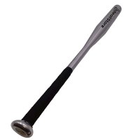 Bata de baseball IdeallStore®, Home Run, aluminiu, 80 cm, argintiu - 5