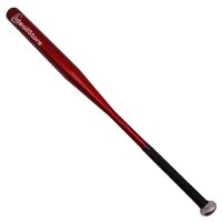 Bata de baseball IdeallStore®, Home Run, aluminiu, 80 cm, rosu - 1