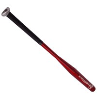 Bata de baseball IdeallStore®, Home Run, aluminiu, 80 cm, rosu - 2