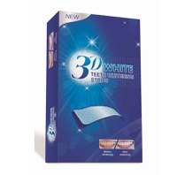 Benzi pentru albirea dintilor profesionala, 3D White Teeth Whitening, fara peroxid - 1