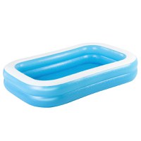 Bestway Piscina gonflabila, albastru/alb, 262x175x51 cm dreptunghiular - 2