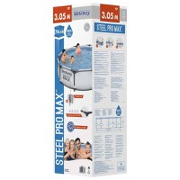 Bestway Set de piscina Steel Pro MAX, 305x76 cm - 3